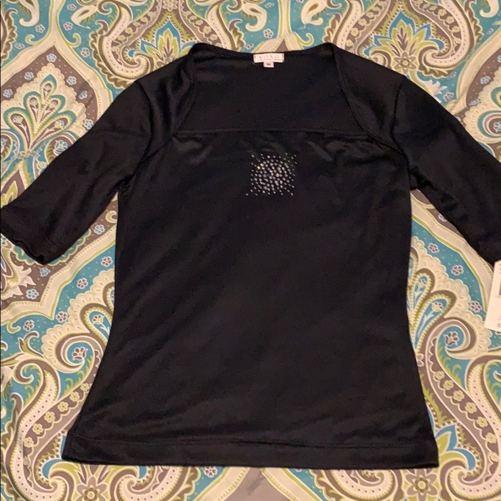 XOXO blouse size Medium color black